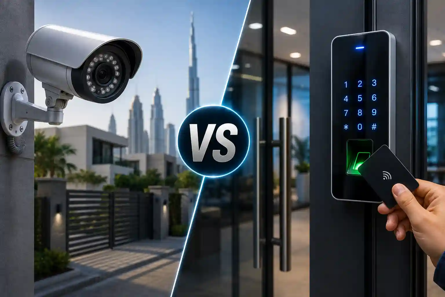 CCTV vs. Access Control: Which Security System Does Your Dubai Property Actually Need?
