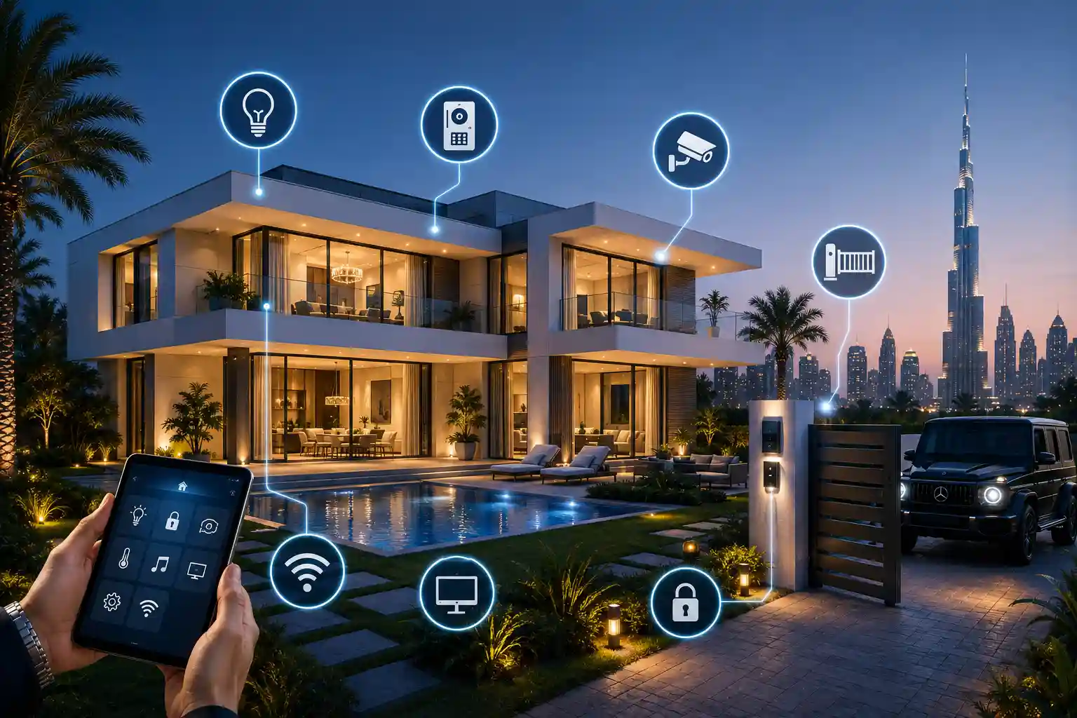 7 Must-Have Smart Home Automation Features for Luxury Villas in Dubai